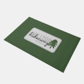 Bergkiefernhaus Miete - Haustürmatte Fußmatte (Schrägansicht)