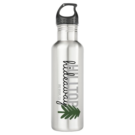 Bergkiefernhaus Urlaub Vermietung - Wasserflasche Edelstahlflasche (Vorderseite)
