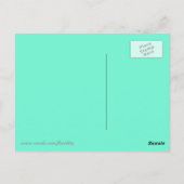 Bergkiefernwald Postkarte (Rückseite)