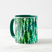 Bergkiefernwald Tasse (Vorderseite Links)