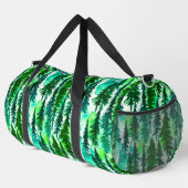 Bergkiefernwald Wasserfarbe Duffle Bag (Rechte Ecke)