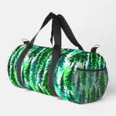 Bergkiefernwald Wasserfarbe Duffle Bag (Rechte Ecke)