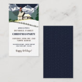 Bergkirche, Weihnachts-Party Einladung (Vorne/Hinten)