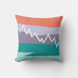 Bergkissen mit festem Tropenrücken Kissen