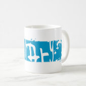 Bergklammer 08. kratzte sich. kaffeetasse (VorderseiteRechts)