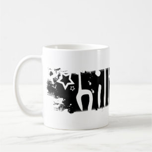 Bergklammer 08. kratzte sich. kaffeetasse