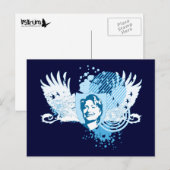 Bergklammer 08. postkarte (Vorne/Hinten)