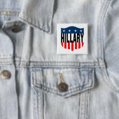 Bergklatsche US Flagge Button (Beispiel)