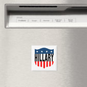 Bergklatsche US Flagge Magnet (In Situ (Geschirrspüler))