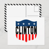 Bergklatsche US Flagge Postkarte (Vorne/Hinten)