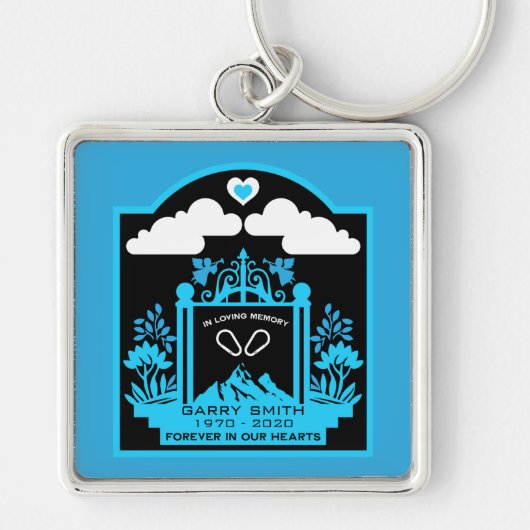 Bergklettergeschenk Schlüsselanhänger (Vorne)