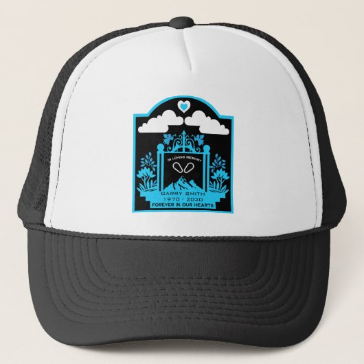 Bergklettergeschenk Truckerkappe (Vorderseite)