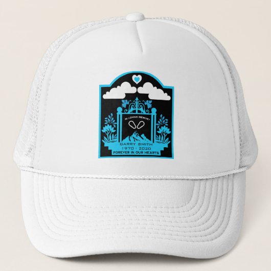 Bergklettergeschenk Truckerkappe (Vorderseite)