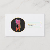 Bergkletterkarte Visitenkarte (Vorderseite)