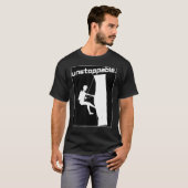 Bergklettern Grafikmotivation T-Shirt (Vorne ganz)