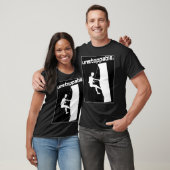 Bergklettern Grafikmotivation T-Shirt (Unisex)