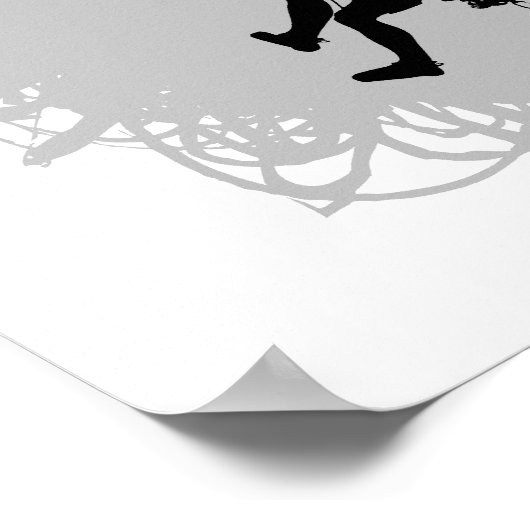 Bergkletterstil Poster (Ecke)