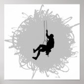 Bergkletterstil Poster (Vorne)