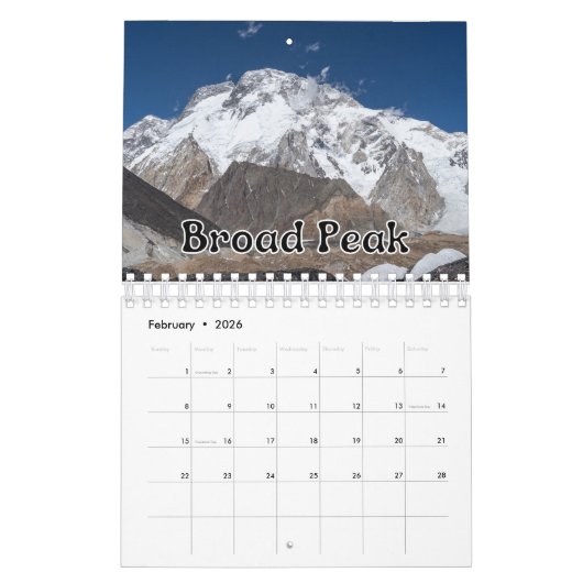 Bergkollektion Wallfahrtskalender Kalender (Feb 2026)