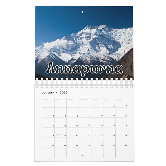 Bergkollektion Wallfahrtskalender Kalender (Jan 2026)