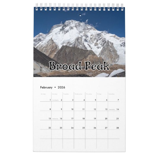 Bergkollektion Wallfahrtskalender Kalender (Feb 2026)