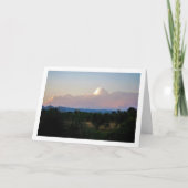 Bergkulisse Karte (Vorderseite)