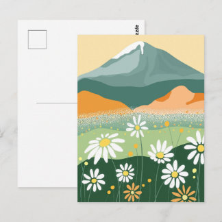 Bergkunst. Postkarte