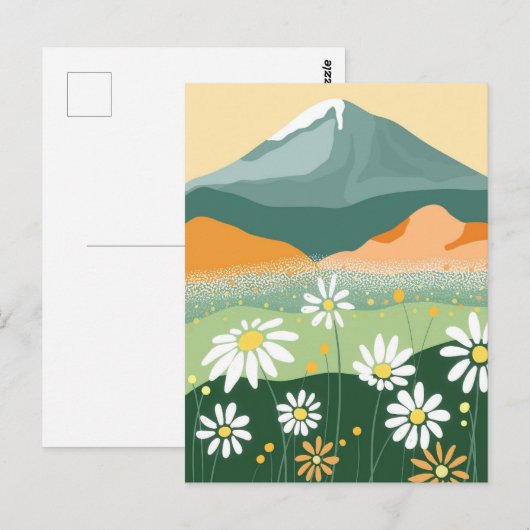 Bergkunst. Postkarte (Vorne/Hinten)