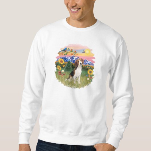 Bergland - Beagle 1 Sweatshirt (Vorderseite)