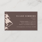 Bergland Visitenkarte (Vorderseite)