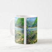 Berglandfisch Kaffeetasse (Vorderseite Links)