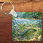Berglandfisch Schlüsselanhänger (Vorderseite)