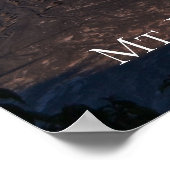 Berglandschaft Bromo Indonesien Reisen Poster (Ecke)