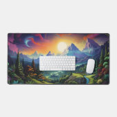 Berglandschaft, Dreamy Forest Design Nr. 327 Schreibtischunterlage (Tastatur & Maus)