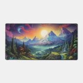 Berglandschaft, Dreamy Forest Design Nr. 327 Schreibtischunterlage (Vorderseite)