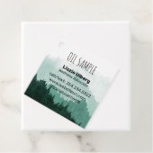 Berglandschaft Essenzielle Ölprobe Geschenkanhänger (Beispiel)