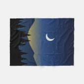 Berglandschaft Fleecedecke (Vorderseite (Horizontal))