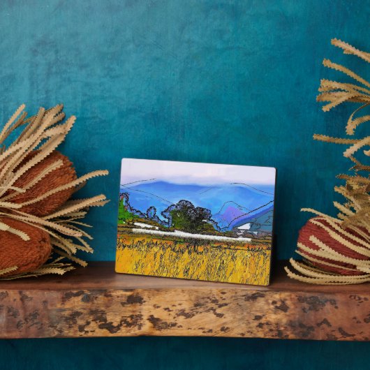 BERGLANDSCHAFT FOTOPLATTE (Seite)