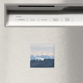 Berglandschaft Grosser Platz Magnet (In Situ (Geschirrspüler))
