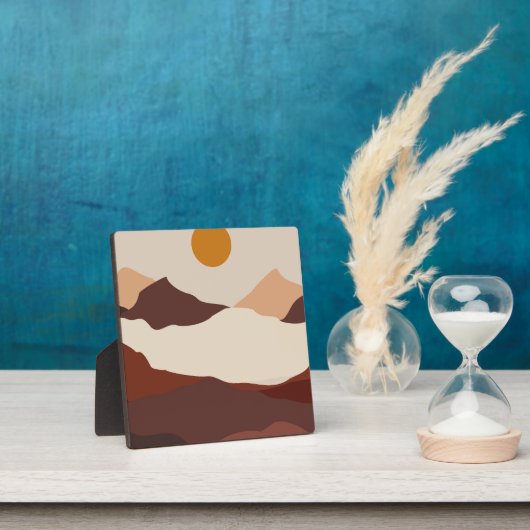 Berglandschaft Hintergrund Fotoplatte (InSitu)