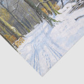 Berglandschaft im Winter, Decoupage Seidenpapier (Ausschnitt)