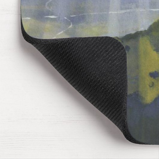 Berglandschaft in der Schweiz (Serebriakova) Mousepad (Ecke)