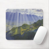Berglandschaft in der Schweiz (Serebriakova) Mousepad (Mit Mouse)