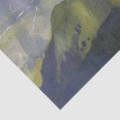 Berglandschaft in der Schweiz (Serebriakova) Seidenpapier (Detail)