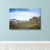 Berglandschaft in norwegischer Leinwand (Insitu (Holzboden))