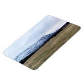 Berglandschaft Islands Magnet (Linke Seite)