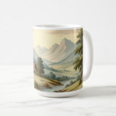 Berglandschaft Kaffeetasse (VorderseiteRechts)