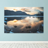 Berglandschaft Leinwanddruck (Insitu (Holzboden))