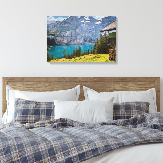 Berglandschaft Leinwanddruck (Insitu (Schlafzimmer))