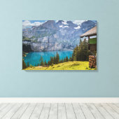 Berglandschaft Leinwanddruck (Insitu (Holzboden))